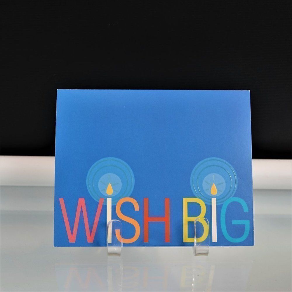 Wish Big Happy Birthday Card